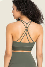 Load image into Gallery viewer, Feel Like Skin Racerback Halter Neck Sports Bra
