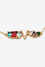 Load image into Gallery viewer, U to Z Zircon Bracelet
