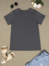 Load image into Gallery viewer, Round Neck Short Sleeve T-Shirt

