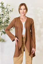Load image into Gallery viewer, Culture Code Full Size Open Front Long Sleeve Cardigan

