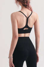 Load image into Gallery viewer, Cutout Racerback Scoop Neck Sports Bra
