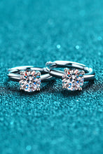 Load image into Gallery viewer, Moissanite Huggie Earrings
