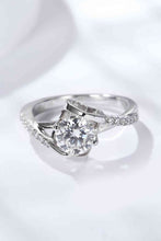 Load image into Gallery viewer, Limitless Love Platinum-Plated Moissanite Ring
