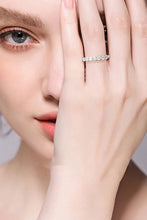 Load image into Gallery viewer, Can&#39;t Stop Your Shine Moissanite Platinum-Plated Ring
