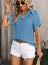 Load image into Gallery viewer, Button Up Short Sleeve Shirt
