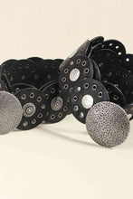 Load image into Gallery viewer, Round Shape PU Leather Belt

