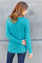 Load image into Gallery viewer, Basic Bae Full Size V-Neck Long Sleeve Top
