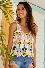 Load image into Gallery viewer, Multicolored Scoop Neck Sleeveless Top
