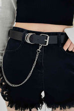 Load image into Gallery viewer, PU Leather Alloy Chain Belt
