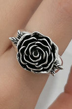 Load image into Gallery viewer, Rose 18K Silver-Plated Ring
