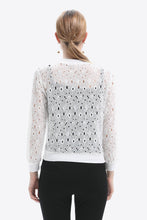 Load image into Gallery viewer, Openwork Zip Up Jacket
