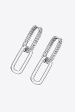 Load image into Gallery viewer, Cubic Zirconia Link Earrings
