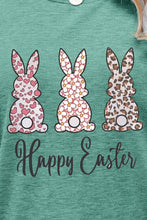 Load image into Gallery viewer, HAPPY EASTER Graphic Short Sleeve Tee
