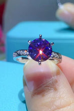 Load image into Gallery viewer, Nice To Meet You 2 Carat Moissanite 925 Sterling Silver Ring
