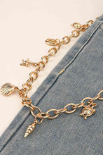 Load image into Gallery viewer, Sea Element Charm Iron Chain Belt
