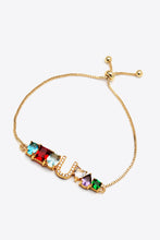 Load image into Gallery viewer, U to Z Zircon Bracelet
