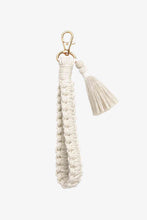 Load image into Gallery viewer, Wristlet Keychain with Tassel
