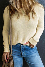 Load image into Gallery viewer, Round Neck Raglan Sleeve Sweater
