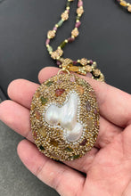 Load image into Gallery viewer, Random-Shape Natural Stone Pendant Necklace
