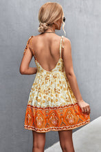 Load image into Gallery viewer, Bohemian Tie Shoulder Surplice Dress
