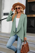 Load image into Gallery viewer, Open Front Long Sleeve Cardigan
