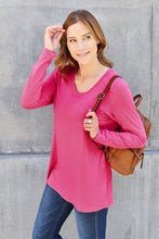 Load image into Gallery viewer, Basic Bae Full Size V-Neck Long Sleeve Top
