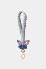 Load image into Gallery viewer, Butterfly Shape Macrame Key Chain
