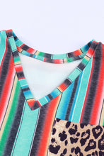 Load image into Gallery viewer, Rainbow Stripe Pocket Patch Tank
