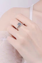 Load image into Gallery viewer, It&#39;s All Love 1 Carat Moissanite Bypass Ring
