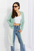 Load image into Gallery viewer, Culture Code Until You Came Color Block Duster Cardigan
