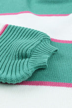 Load image into Gallery viewer, Color Block Buttoned V-Neck Sweater
