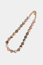 Load image into Gallery viewer, Beaded Natural Stone Key Chain

