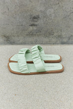 Load image into Gallery viewer, Weeboo Double Strap Scrunch Sandal in Gum Leaf
