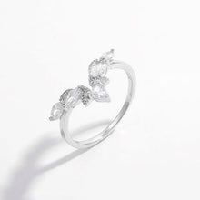 Load image into Gallery viewer, Inlaid Zircon 925 Sterling Silver Ring
