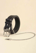 Load image into Gallery viewer, PU Leather Alloy Chain Belt
