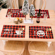 Load image into Gallery viewer, Assorted 2-Piece Plaid Placemats
