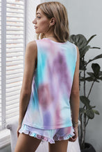 Load image into Gallery viewer, Swingy Tank and Ruffled Shorts Loungewear
