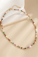 Load image into Gallery viewer, Multicolored Bead Necklace
