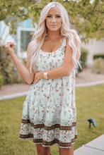 Load image into Gallery viewer, Floral Button Front Ruffled Babydoll Dress
