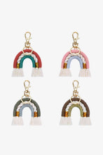 Load image into Gallery viewer, Random 4-Pack Rainbow Tassel Key Chain
