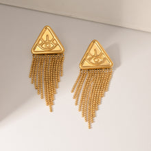 Load image into Gallery viewer, 18K Gold-Plated Stainless Steel Geometric Earrings
