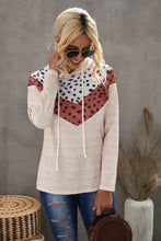 Load image into Gallery viewer, Printed Chevron Raglan Sleeve Hoodie
