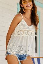 Load image into Gallery viewer, Scalloped Hem V-Neck Cami
