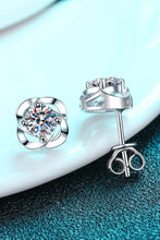 Load image into Gallery viewer, It&#39;s Your Day Moissanite Rhodium-Plated Stud Earrings
