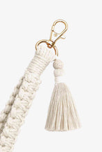 Load image into Gallery viewer, Wristlet Keychain with Tassel
