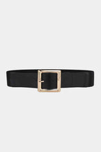 Load image into Gallery viewer, Rectangle Buckle Elastic Wide Belt
