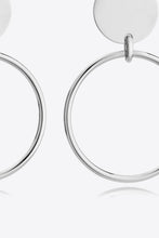 Load image into Gallery viewer, Gold-Plated Stainless Steel Drop Earrings
