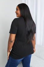 Load image into Gallery viewer, mineB Full Size Graphic Round Neck Tee Shirt
