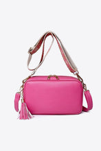 Load image into Gallery viewer, PU Leather Tassel Crossbody Bag
