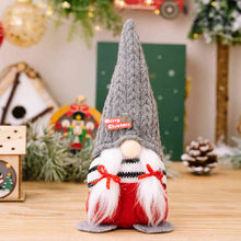 Load image into Gallery viewer, MERRY CHRISTMAS Faceless Gnome
